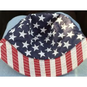 Child Stars & Stripes Flag Bucket Hat Toddler 3T-5T USA The‎ Children's Place